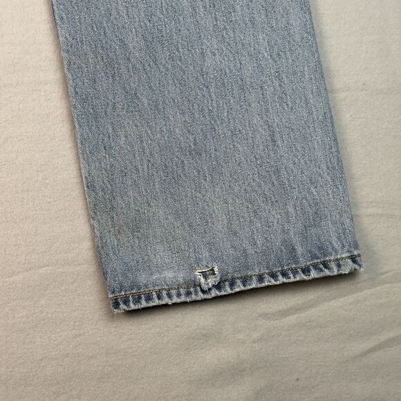 Levi's 501xx Jeans Mens 36x29 Straight Leg Button Fly Blue Denim Distressed - Picture 6 of 16